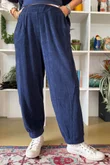 Terry B Relaxed Tapered Jogger Navy